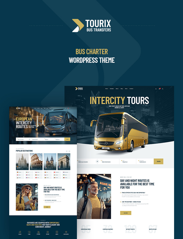 Tourix - Bus Charter WordPress Theme - 4